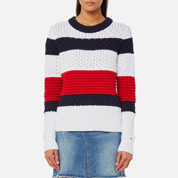 Tommy Hilfiger Women's Alexia Block Sweater - Multi