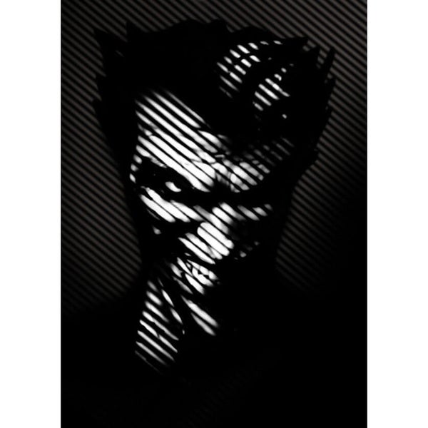 Affiche en Métal DC Comics Batman Noir Joker (32 x 45cm)