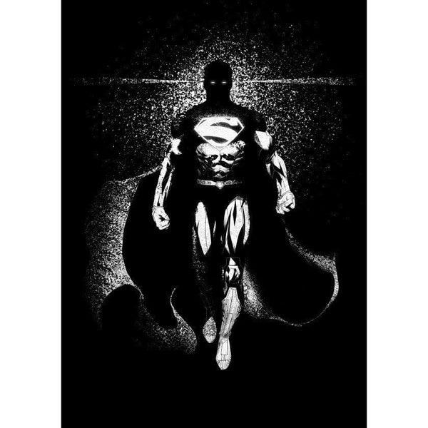 Affiche en Métal DC Comics DC Dark Édition Superman (32 x 45cm)