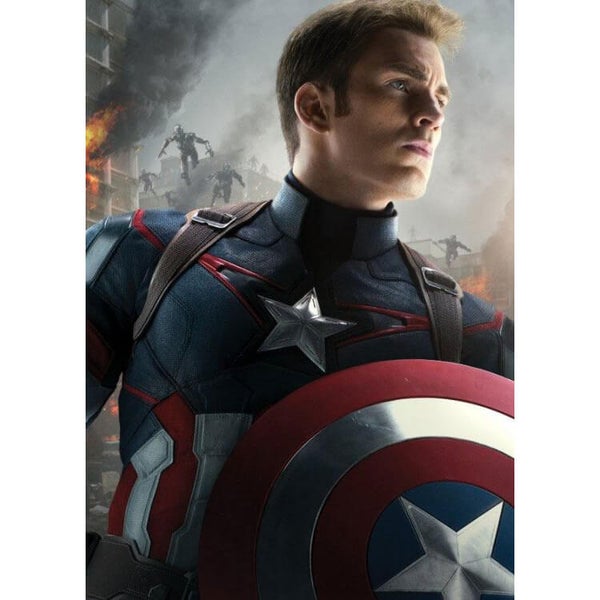 Marvel Comics Metal Poster - Captain America AoU (32 x 45cm)