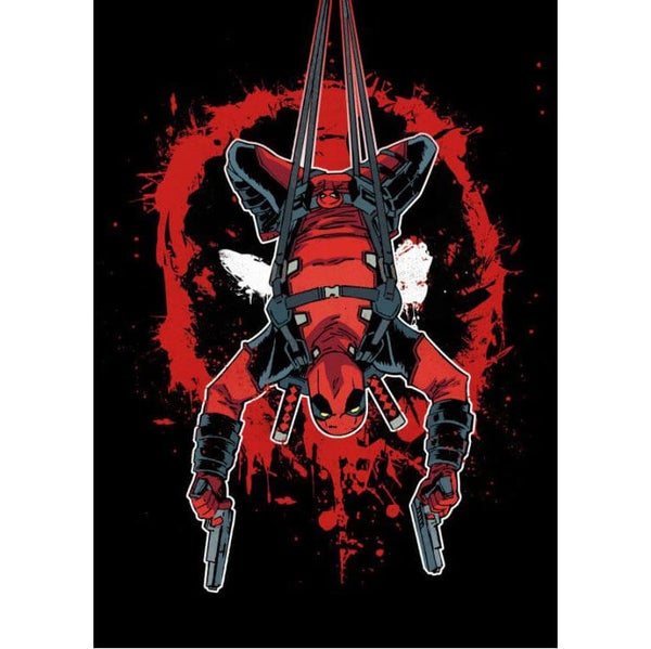Marvel Comics Metal Poster - Deadpool Hang in There (32 x 45cm)