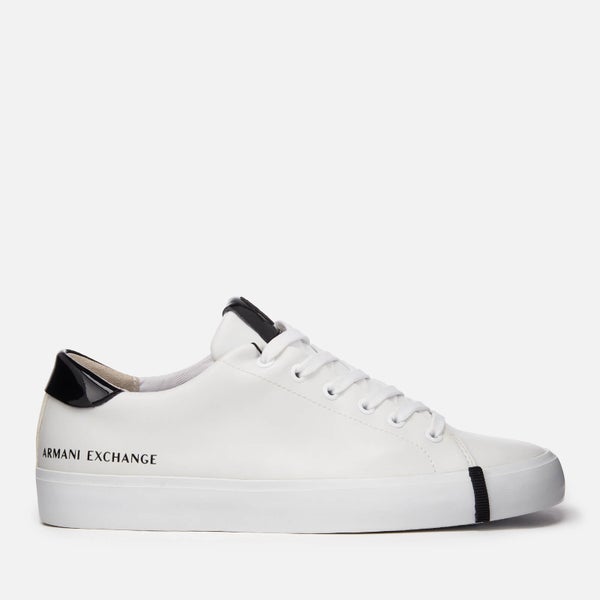 Armani Exchange Women's Low Top Trainers - Optical White