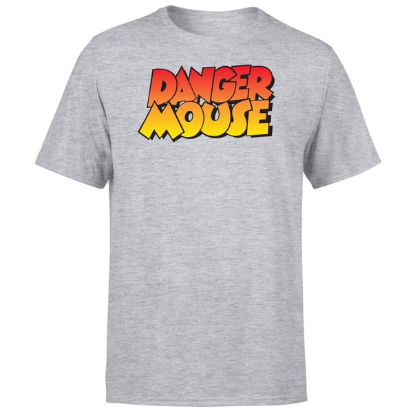 Danger Mouse Four Colour Logo T-Shirt - Grey