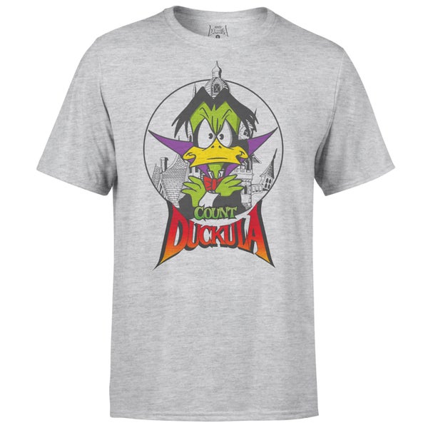 Count Duckula Castle Grey T-Shirt