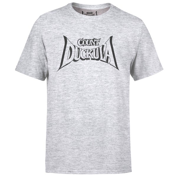 Count Duckula Logo Grey T-Shirt
