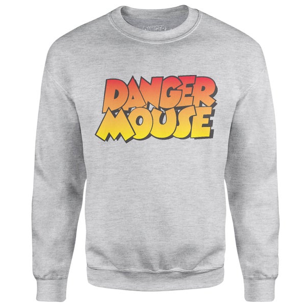 Danger Mouse Four Colour Logo Sweatshirt - Grey