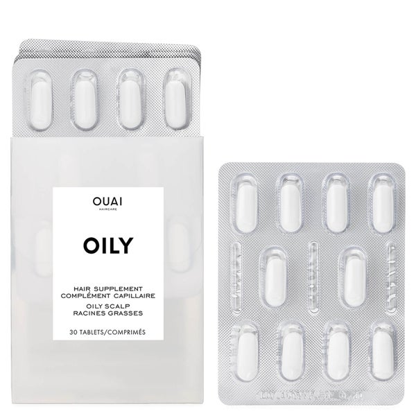 Пищевая добавка для сокращения выработки кожного сала и роста волос OUAI Oily Scalp Supplement