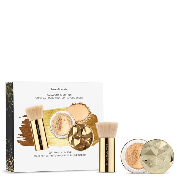 bareMinerals Collector's Edition Original Foundation and Brush Duo SPF 15 (Worth £53.00)