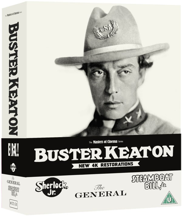 Buster Keaton: 3 Films (Sherlock, Jr., The General, Steamboat Bill, Jr.) (Masters Of Cinema) Limited Edition