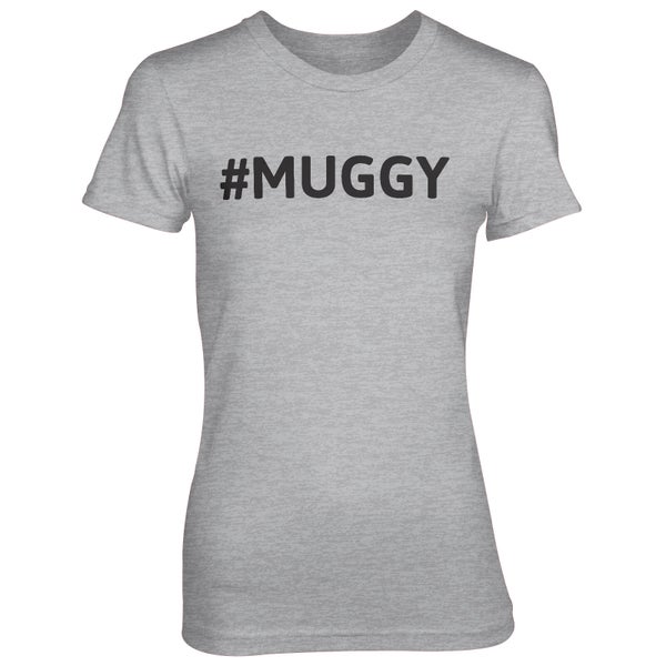 T-Shirt Femme Hashtag Muggy - Gris