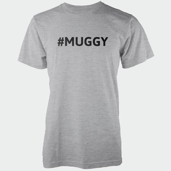 Hashtag Muggy Men's Grey T-Shirt