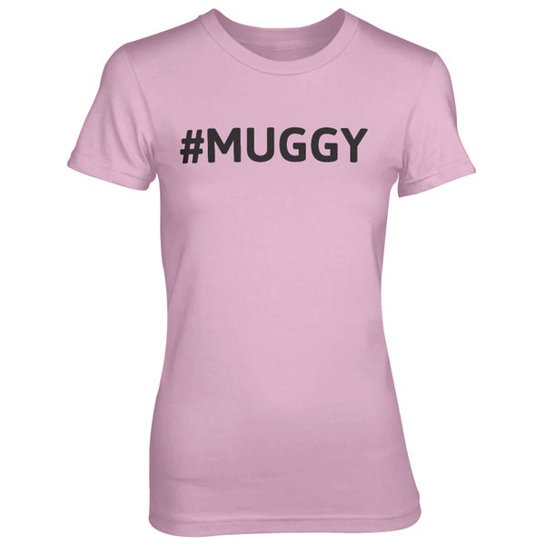 T-Shirt Femme Hashtag Muggy - Rose