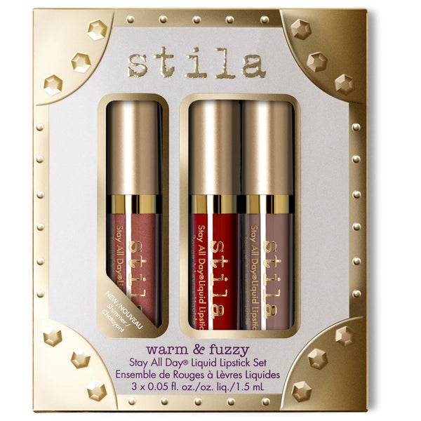 Stila Warm & Fuzzy - Stay All Day Liquid Lipstick Set (Worth £24)
