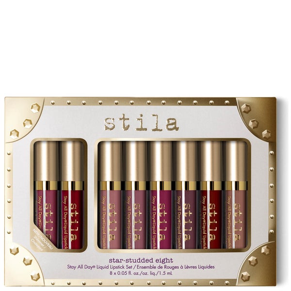 Stila Star-Studded Eight - Stay All Day Liquid Lipstick Set (Worth £64)