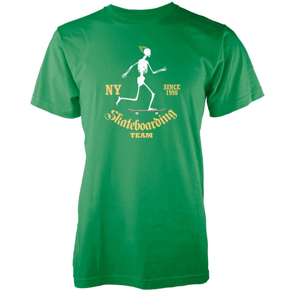 NY Skateboarding Team Est.1998 Green T-Shirt