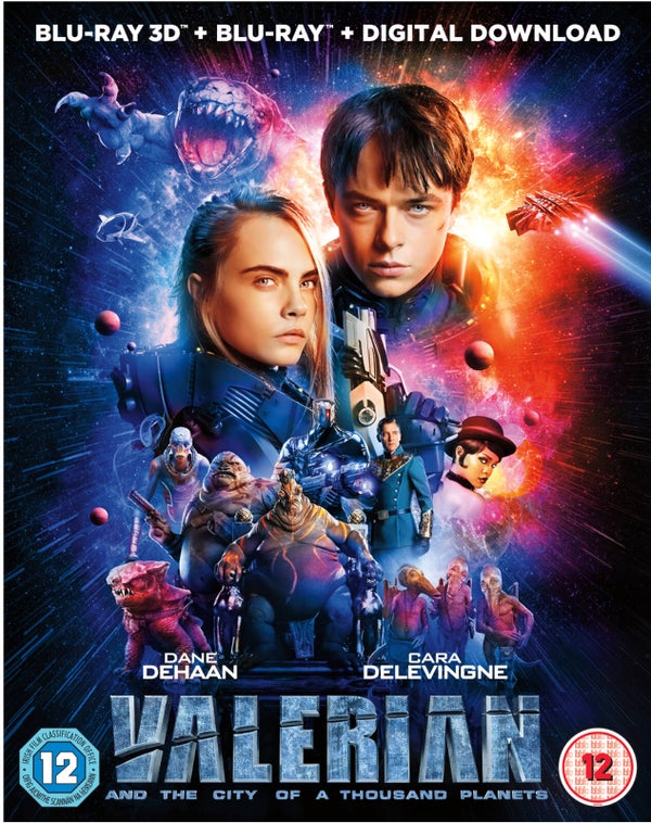 Valerian and the City of A Thousand Planets 3D (Includes 2D Version)