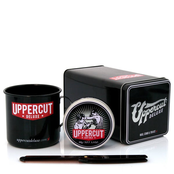 Uppercut Deluxe Mug, Comb and Tin Kit (Worth £43.00)