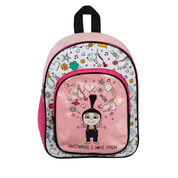Despicable Me 3 Glitter Backpack - Pink