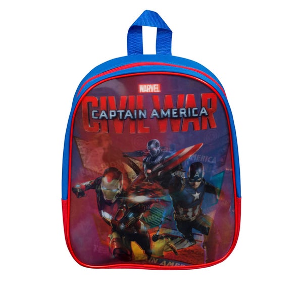 Marvel Captain America Lenticular Backpack - Blue
