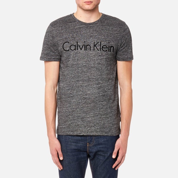 Calvin Klein Men's Jalo 4 Embroidered T-Shirt - Asphalt Heather