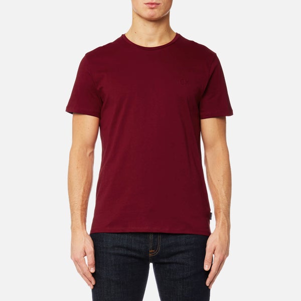 Calvin Klein Men's Jari Embossed T-Shirt - Rhubarb