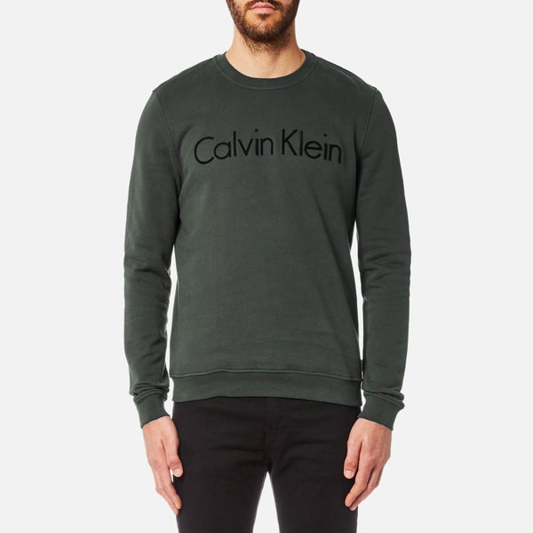 Calvin Klein Men's Kasma Logo Sweatshirt - Black Ink