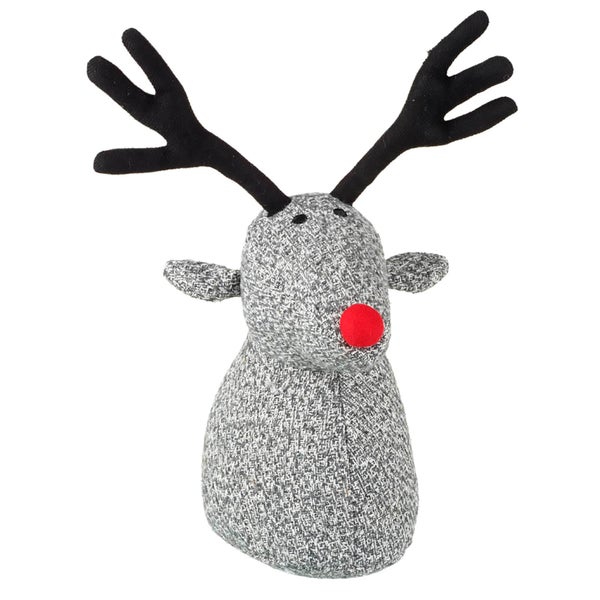 Parlane Reindeer Doorstop (30 x 26cm) - Red