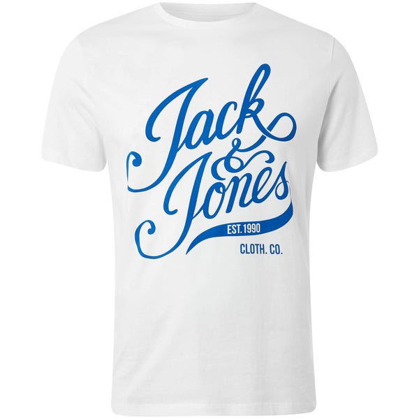 T-Shirt Homme Originals Blog Jack & Jones - Blanc