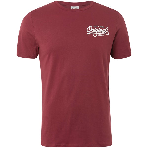 Jack & Jones Originals Men's Howdy T-Shirt - Cordovan