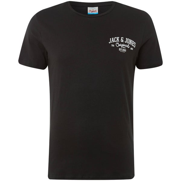 T-Shirt Homme Originals Howdy Jack & Jones - Noir