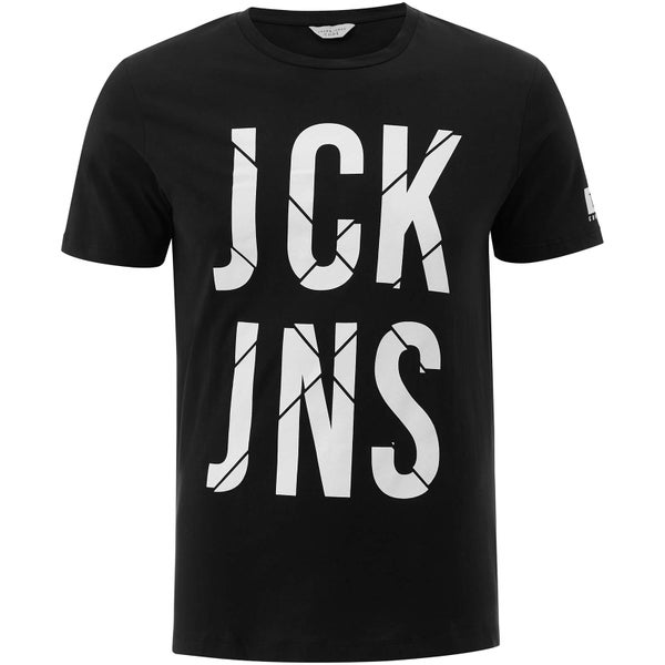 T-Shirt Homme Core Pixel Jack & Jones - Noir