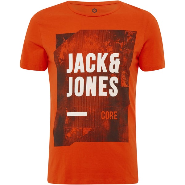 T-Shirt Homme Core Profile Jack & Jones - Rouge