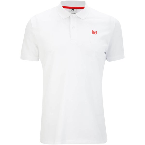 Jack & Jones Men's Core Booster Polo Shirt - White