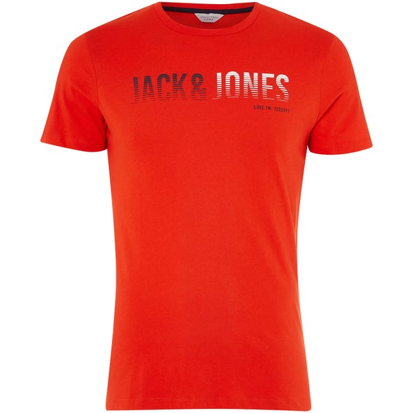 T-Shirt Homme Core Linn Jack & Jones - Rouge