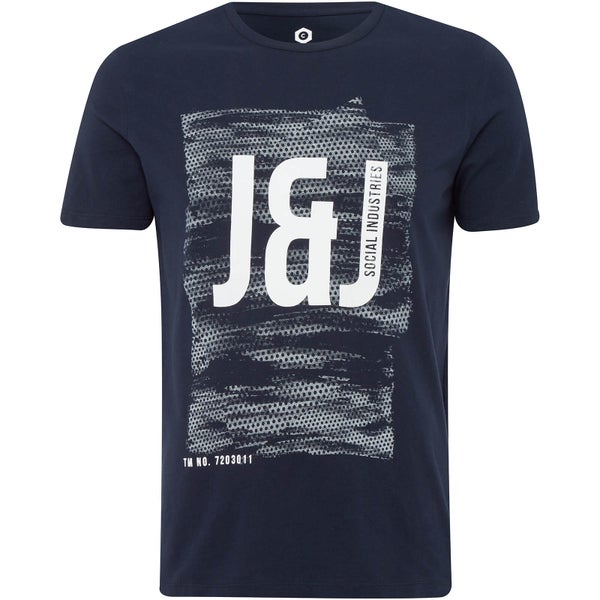 T-Shirt Homme Core Profile Jack & Jones - Bleu Marine