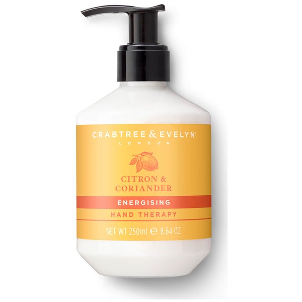 Soin pour les Mains Citron, Miel & Coriandre Citron, Honey & Coriander Hand Therapy Crabtree & Evelyn 250 g