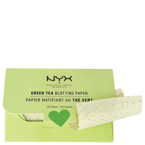 Матирующие салфетки с зеленым чаем NYX Professional Makeup Green Tea Blotting Paper