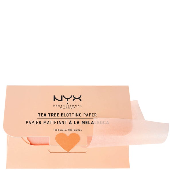 Матирующие салфетки для лица NYX Professional Makeup Tea Tree Blotting Paper