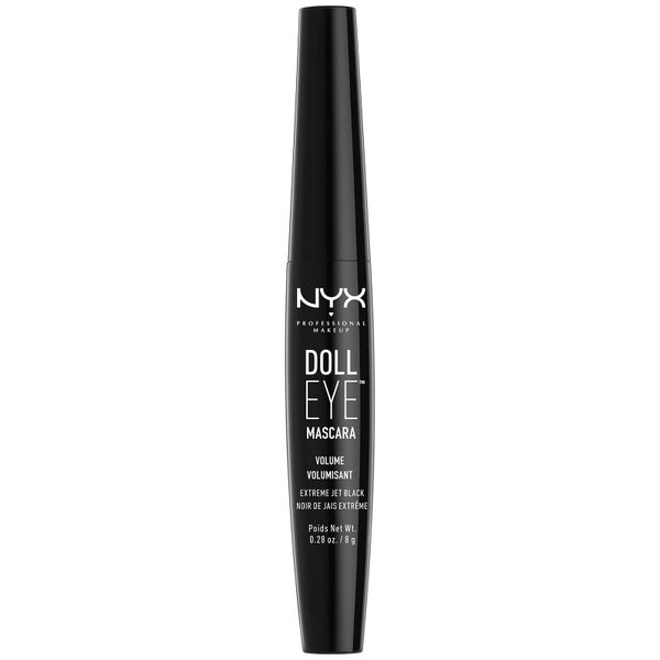 NYX Professional Makeup Doll Eye Máscara Volume - Negro