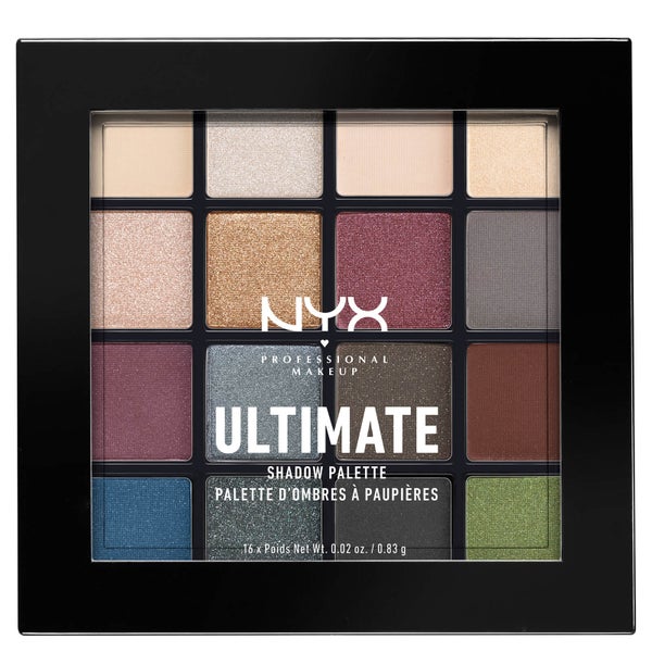 NYX Professional Makeup UT シャドウ パレット - スモーキー＆ハイライト)