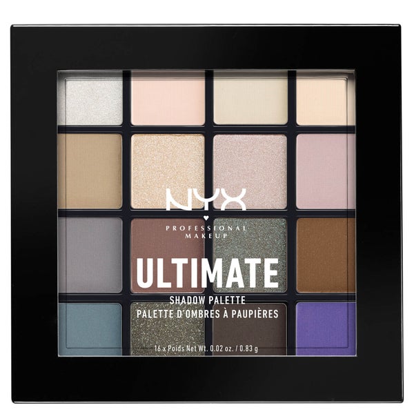 Paleta Ultimate Shadow da NYX Professional Makeup - Cool Neutrals