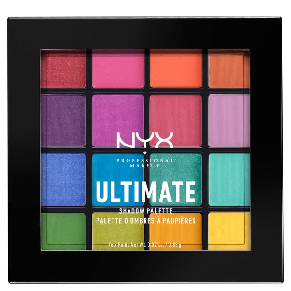 Paleta Ultimate Shadow da NYX Professional Makeup - Brights