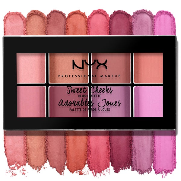 NYX Professional Makeup Paleta de Coloretes Sweet Cheeks