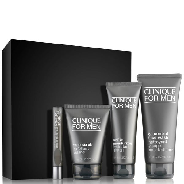 Clinique for Men Custom Fit Set - Oily Skin (Worth £88)