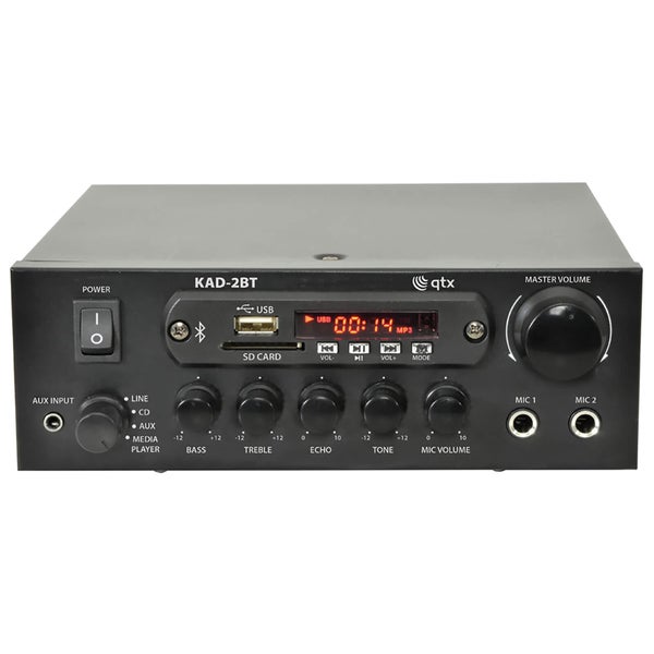 QTX KAD-2BT Digital Bluetooth 55W Stereo Amplifier
