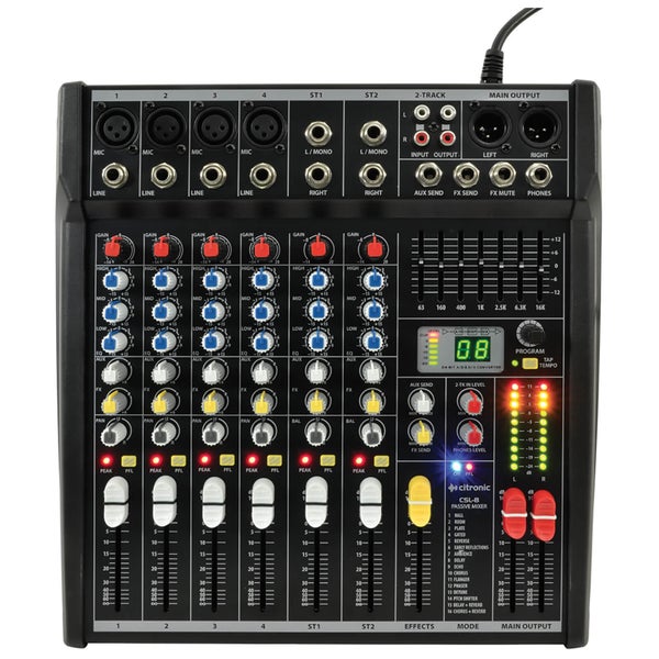 Chord CSL-8 Compact Mixing Console with DSP (8 Channel)