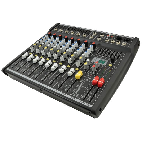 Citronic CSL-10 Compact Mixing Consoles with DSP (10 Channel) - Black