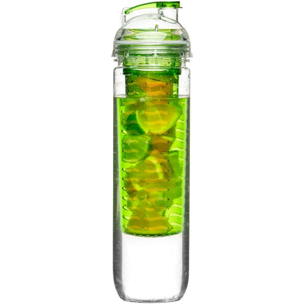 Sagaform Fresh Bottle with Fruit Piston - Green