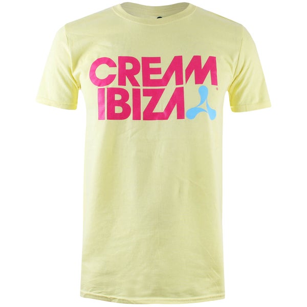 Ibiza Cream Ibiza Männer T-Shirt - Gelb