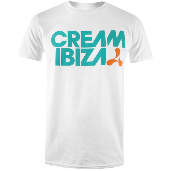 Ibiza Men's Cream Ibiza T-Shirt - White